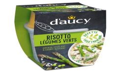 D'Aucy Plat Préparé Risotto Légume Vert : La Coupelle De 300G