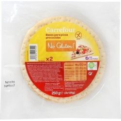 Carrefour No Gluten 250G Fond De Pizza Crf