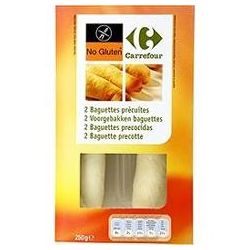 Carrefour No Gluten 250G Demi-Baguette Sans Crf