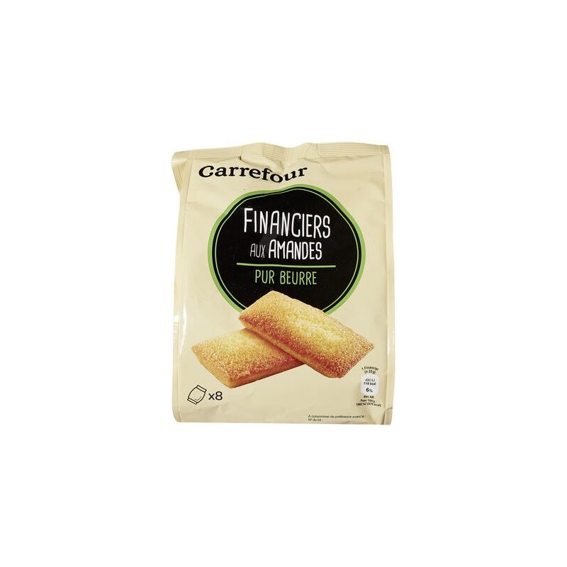 Carrefour 200G Financiers Aux Amandes Crf