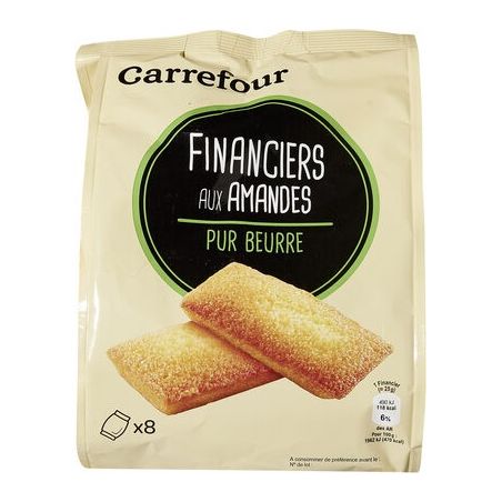 Carrefour 200G Financiers Aux Amandes Crf