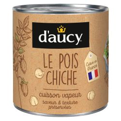 D'Aucy Pois Chiche Cuisson Vapeur : La Boite De 265G