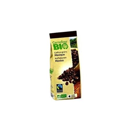 Carrefour Bio 250G Cafe Grains Mexique Crf