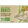Carrefour 8X10G Bouillon Bio Leg+Hrb Crf