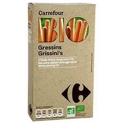 Carrefour Bio 125G Gressins À L'Huile D'Olive Crf