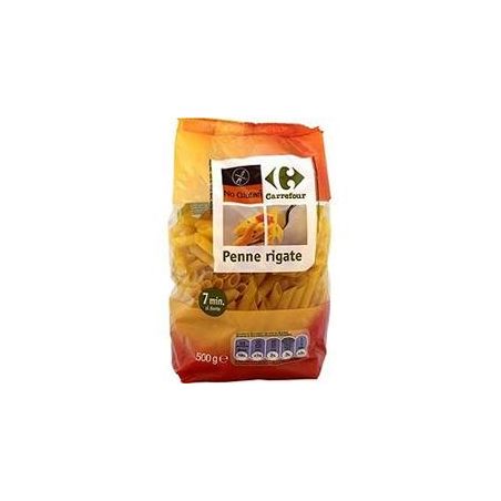Carrefour No Gluten 500G Penne Crf