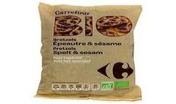 Carrefour Bio 150G Bretzels À L'Epeautre Et Au Sésame Crf