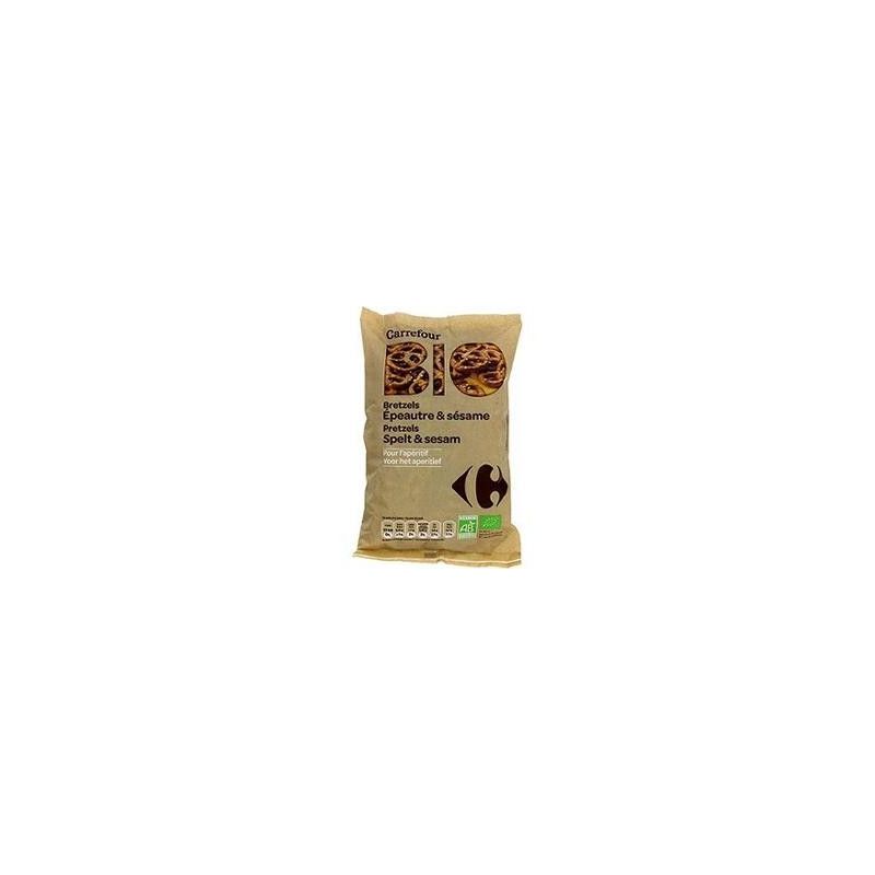 Carrefour Bio 150G Bretzels À L'Epeautre Et Au Sésame Crf