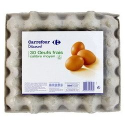 1Er Prix 30 Œufs Frais Moyen