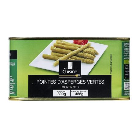En Cuisine 4/4 Asperges Vertes