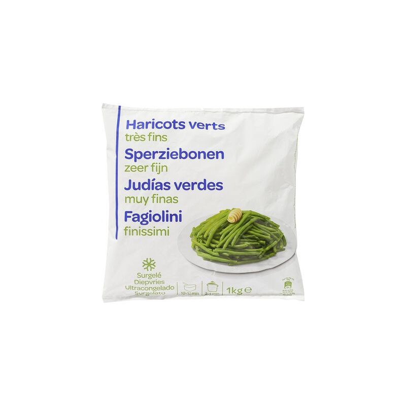 Pp Blanc 1Kg Haricots Verts Très Fins