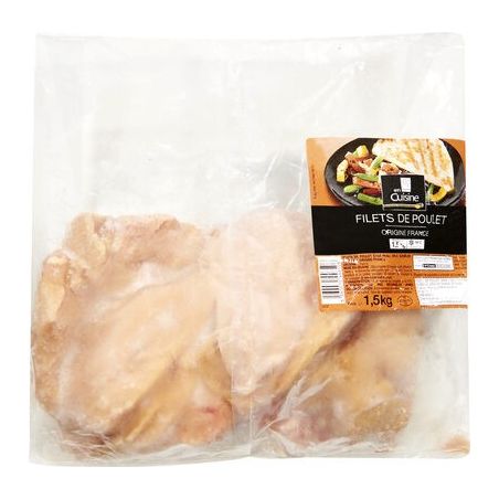 En Cuisine 1,5Kg Filet Plt S/Os S/P Iqf