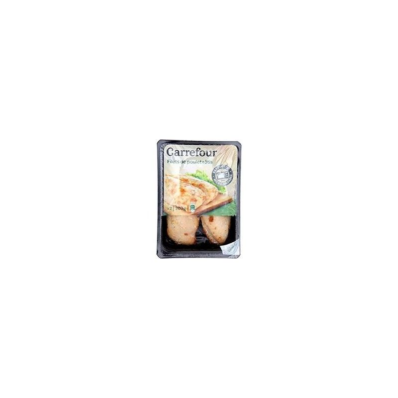 Carrefour 2X100G Filets De Poulet Rôtis Crf Extra