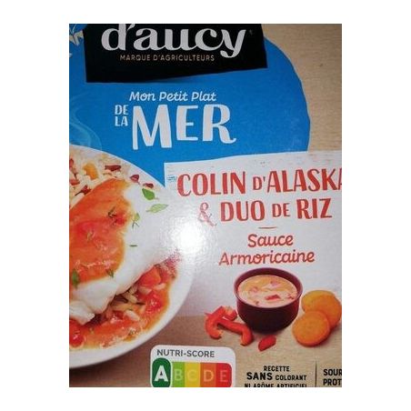 D'Aucy Daucy Colin Riz Legumes 300G