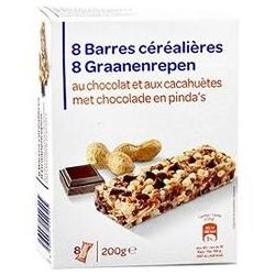 Pp Blanc 200G Barres De Céréales Chocolat & Cacahuètes