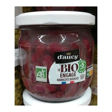 D'Aucy Haricot Rouge Bio : Le Pot De 205G