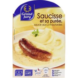 Grand Jury 300G Saucisse Puree Sauce Moutarde
