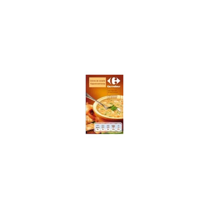 Carrefour 1L Soupe De Poule Au Pot Crf