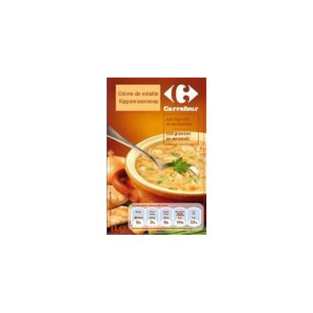 Carrefour 1L Soupe De Poule Au Pot Crf