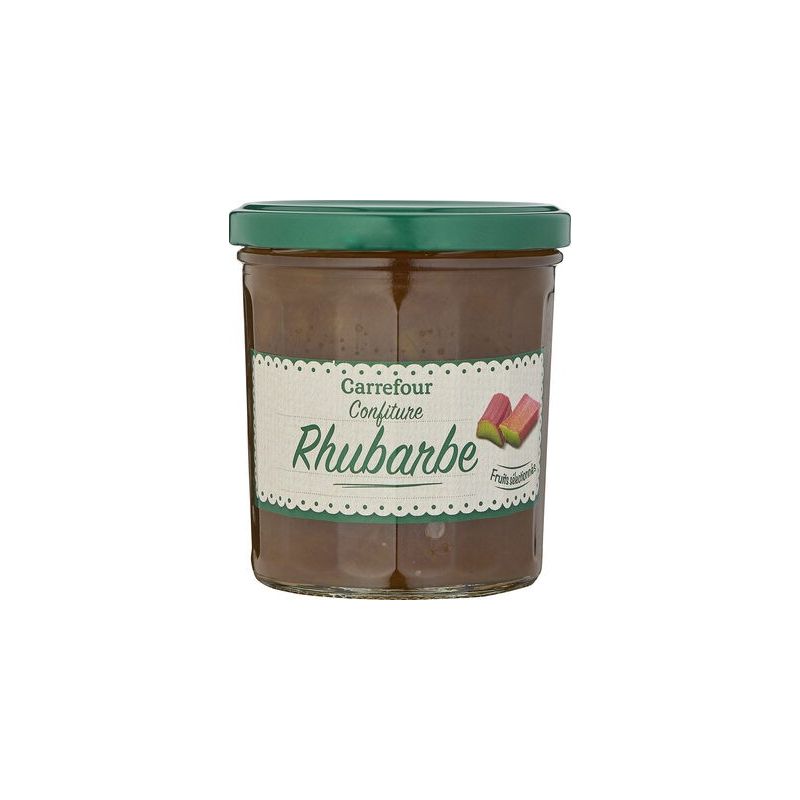 Carrefour 370G Confiture De Rhubarbe Crf