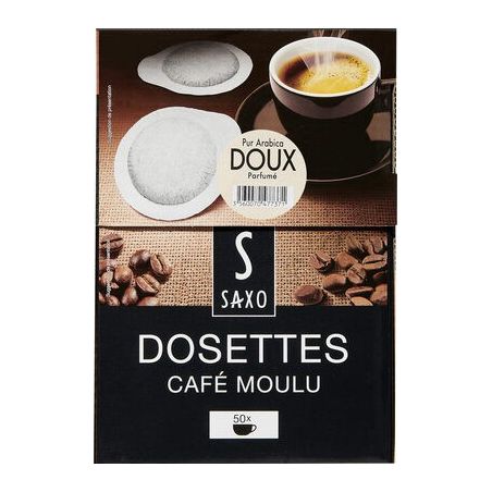 Saxo 50X7G Dosettes Café Doux