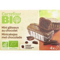 Carrefour Bio 160G Minis Gteaux Au Chocolat Crf