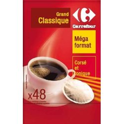 Carrefour 48X7G Dosettes De Café Grand Classique Crf