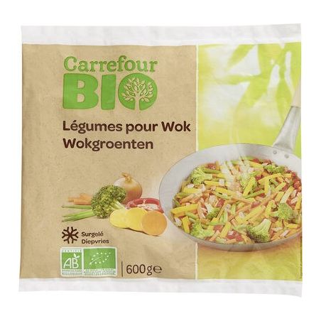 Carrefour Bio 600G Légumes Pour Wok Crf