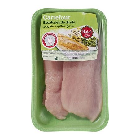 Carrefour Kg Escalope Dde Halal X2 Crf