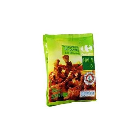 Carrefour 250G Grignotte De Poulet À La Mexicaine Crf Halal