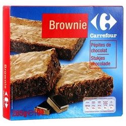 Crf Classic Brownies Chocolate Chips Carrefour 285G