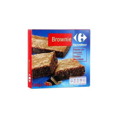 Crf Classic Brownies Chocolate Chips Carrefour 285G