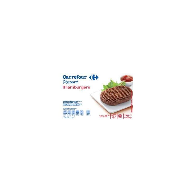 Pp Blanc 10X100G Burgers 15% Matières Grasses