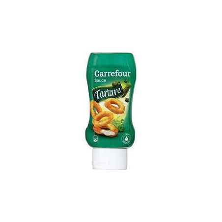 Carrefour 350G Flacon Top Down Sauce Tartare Crf