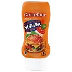 Carrefour 350G Flacon Top Down Sauce Burger Crf
