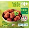 Crf Cdm 810G Boulettes De Bœuf Halal 51% Mg