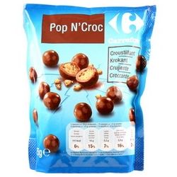 Carrefour 175G Popn Croc Billes Chocolat Pochon Crf