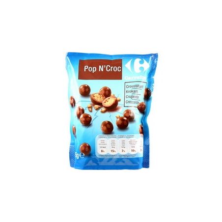 Carrefour 175G Popn Croc Billes Chocolat Pochon Crf