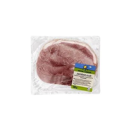 Carrefour 480G Jambon Cuit Ac 8Tr Crf