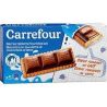 Carrefour 125G Barres Fourrées Au Chocolat Lait Crf