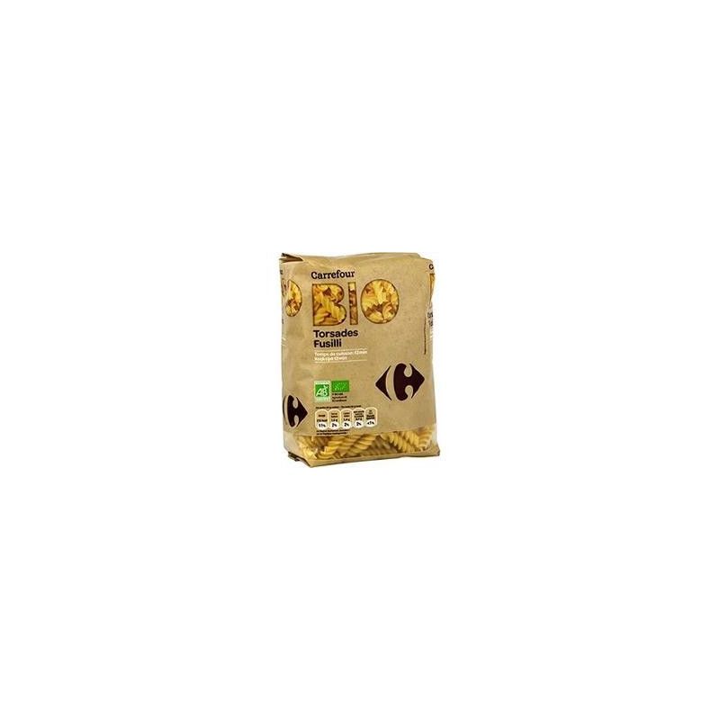 Carrefour Bio 500G Sachet De Torsades Fusilli Crf