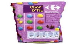 Carrefour 250G Chocotiz Lent Chocolat Pochon Crf