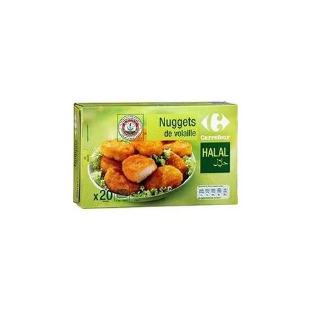 Carrefour 400G Nuggets De Dde Halal Crf