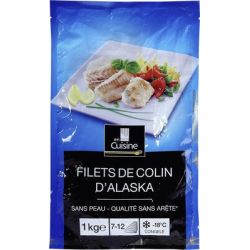 En Cuisine 1Kg Filet Colin Alaska