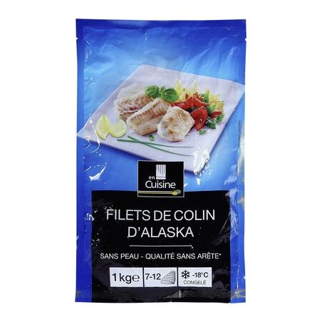 En Cuisine 1Kg Filet Colin Alaska