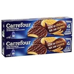 Carrefour 2X200G Nap. Cereales Choco Lt