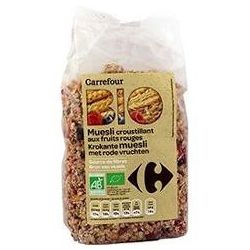 Carrefour Bio 500G Muesli Crousaint Frt Rge Crf