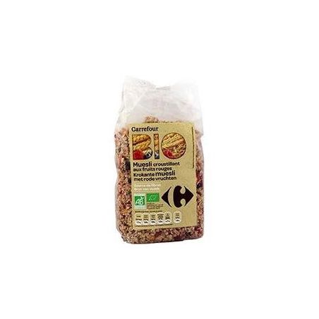 Carrefour Bio 500G Muesli Crousaint Frt Rge Crf