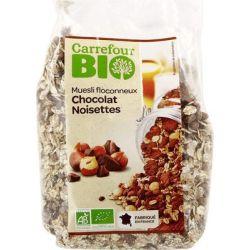 Carrefour Bio 500G Muesli Pep.Choc.Crf