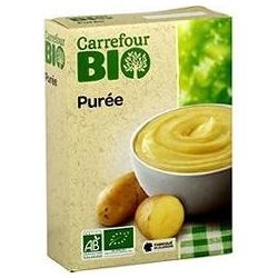 Carrefour Bio 2X125G Purée Nature Crf